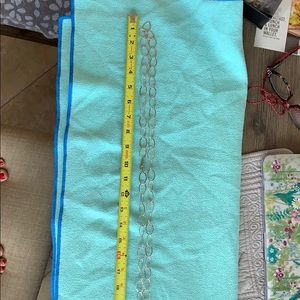 Sterling silver necklace. 30” long!